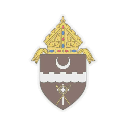 Diocese of Brownsville - STICKER Vinyl Kiss-Cut Decal 3 Inch Transparent - The Sticker Space