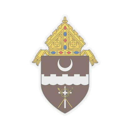 Diocese of Brownsville - STICKER Vinyl Kiss-Cut Decal 4 Inch Transparent - The Sticker Space