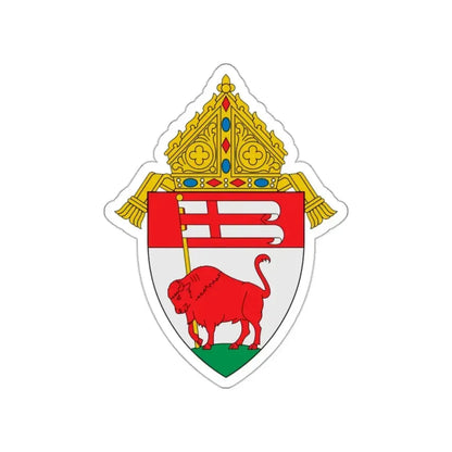 Diocese of Buffalo - STICKER Vinyl Die-Cut Decal White Die-Cut 2 Inch - The Sticker Space