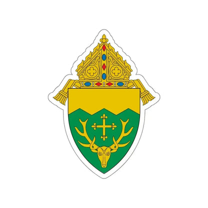Diocese of Burlington - STICKER Vinyl Die-Cut Decal White Die-Cut 6 Inch - The Sticker Space