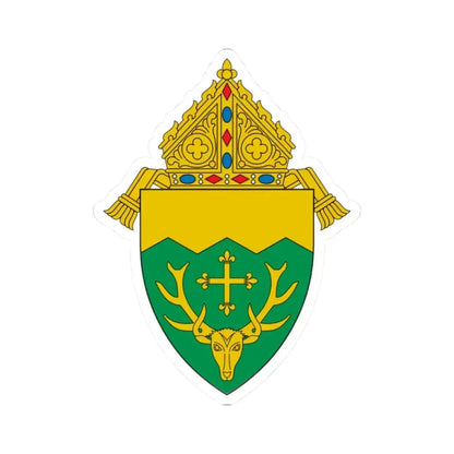 Diocese of Burlington - STICKER Vinyl Kiss-Cut Decal 2 Inch White - The Sticker Space