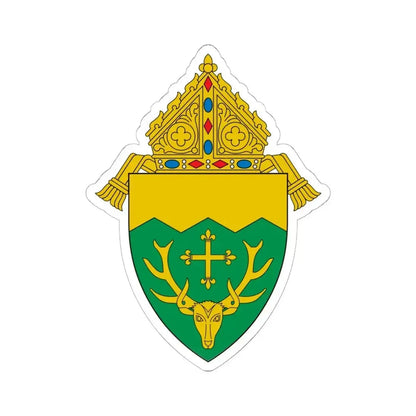 Diocese of Burlington - STICKER Vinyl Kiss-Cut Decal 6 Inch White - The Sticker Space