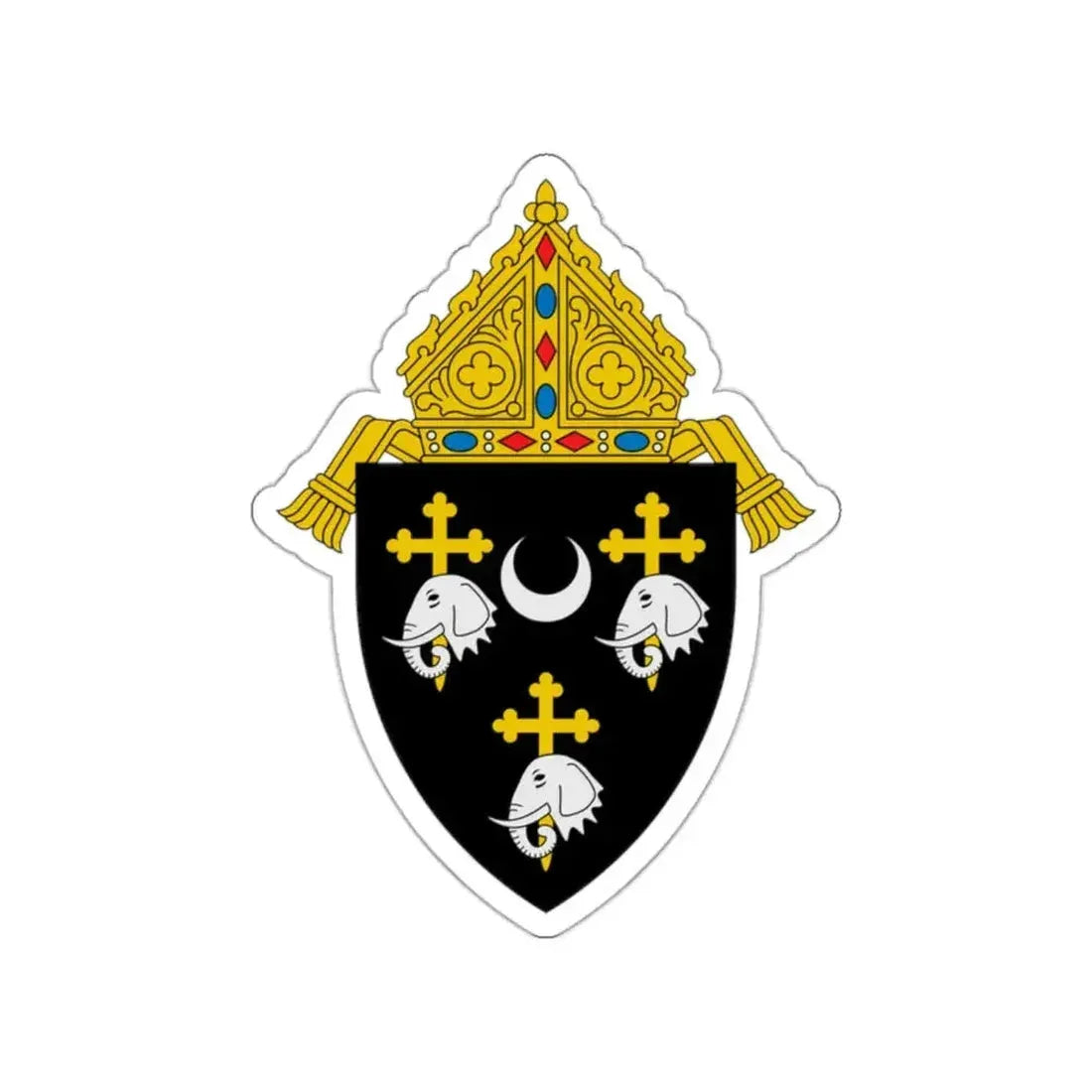 Diocese of Camden - STICKER Vinyl Die-Cut Decal - The Sticker Space