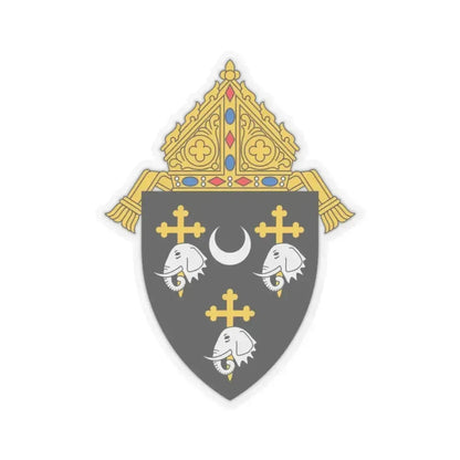 Diocese of Camden - STICKER Vinyl Kiss-Cut Decal 2 Inch Transparent - The Sticker Space