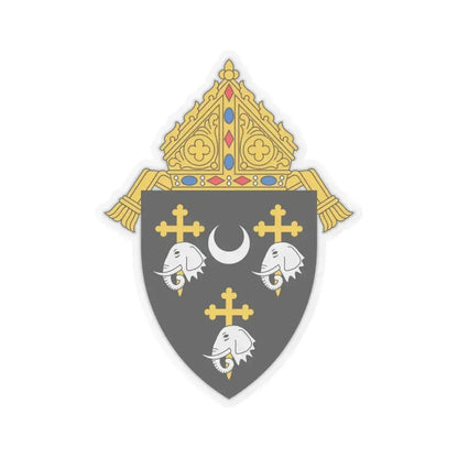 Diocese of Camden - STICKER Vinyl Kiss-Cut Decal 4 Inch Transparent - The Sticker Space
