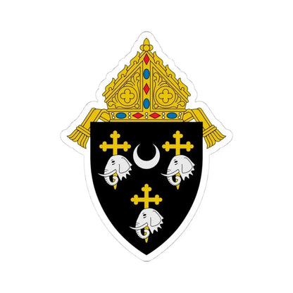 Diocese of Camden - STICKER Vinyl Kiss-Cut Decal 4 Inch White - The Sticker Space