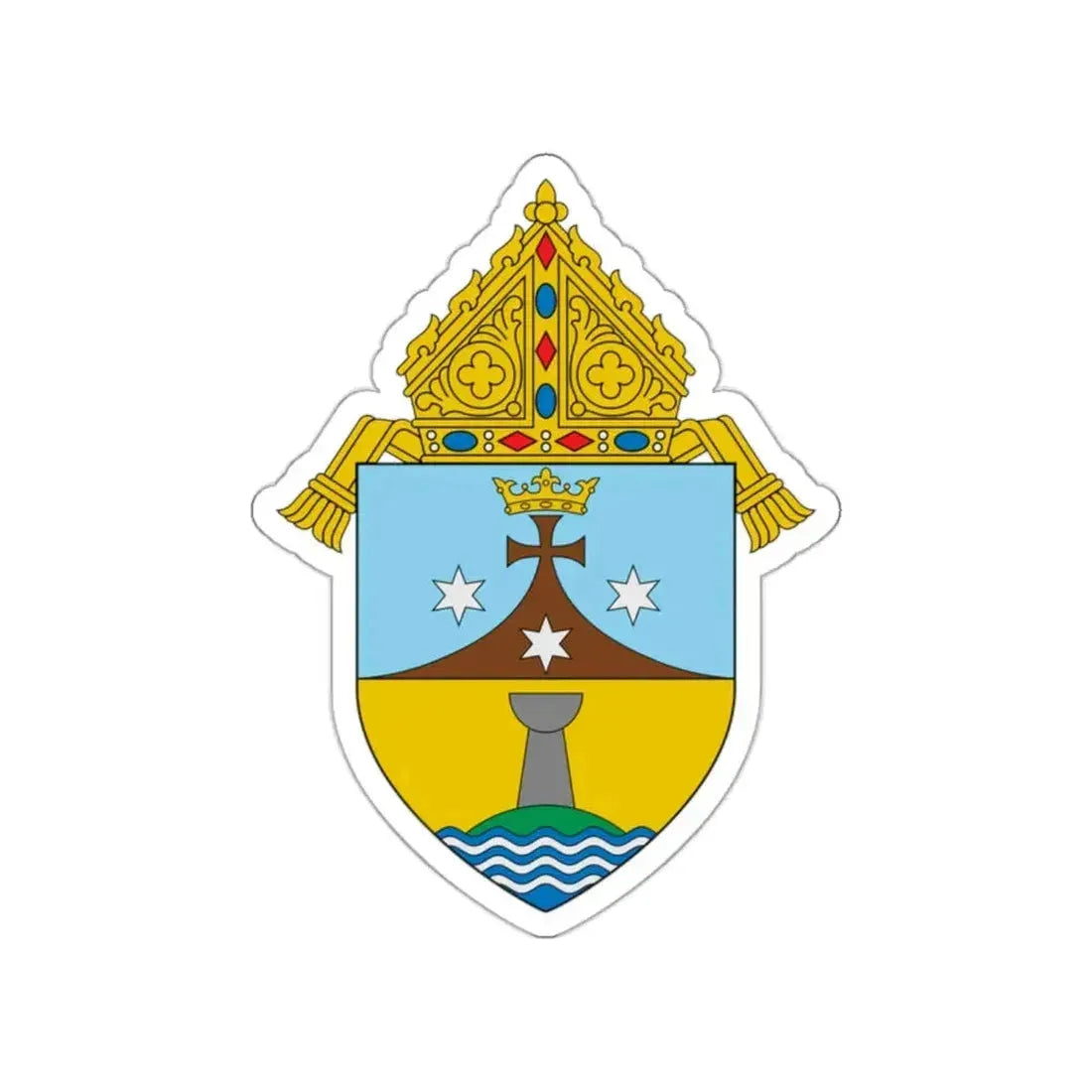 Diocese of Chalan Kanoa - STICKER Vinyl Die-Cut Decal - The Sticker Space