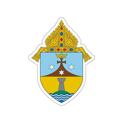 Diocese of Chalan Kanoa - STICKER Vinyl Die-Cut Decal White Die-Cut 6 Inch - The Sticker Space