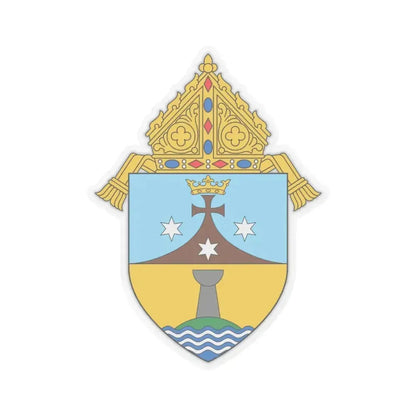 Diocese of Chalan Kanoa - STICKER Vinyl Kiss-Cut Decal 6 Inch Transparent - The Sticker Space