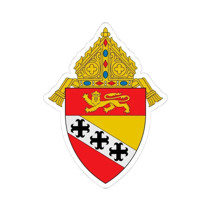 Diocese of Charleston - STICKER Vinyl Kiss-Cut Decal 4 Inch White - The Sticker Space
