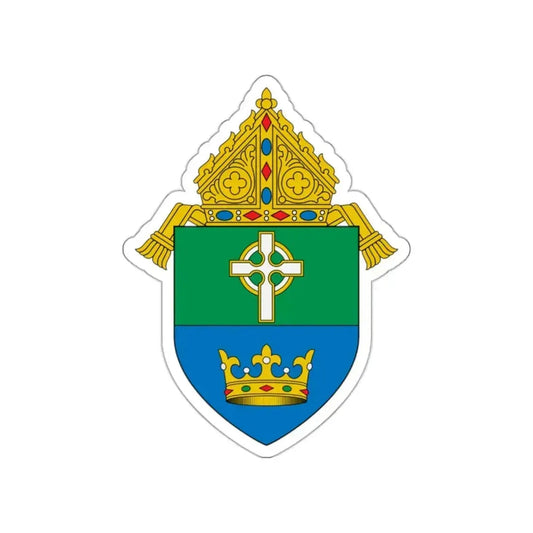 Diocese of Charlotte - STICKER Vinyl Die-Cut Decal White Die-Cut 2 Inch - The Sticker Space