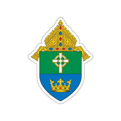 Diocese of Charlotte - STICKER Vinyl Die-Cut Decal White Die-Cut 5 Inch - The Sticker Space