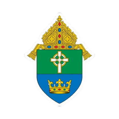 Diocese of Charlotte - STICKER Vinyl Kiss-Cut Decal 2 Inch White - The Sticker Space