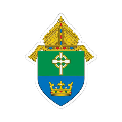 Diocese of Charlotte - STICKER Vinyl Kiss-Cut Decal 6 Inch White - The Sticker Space