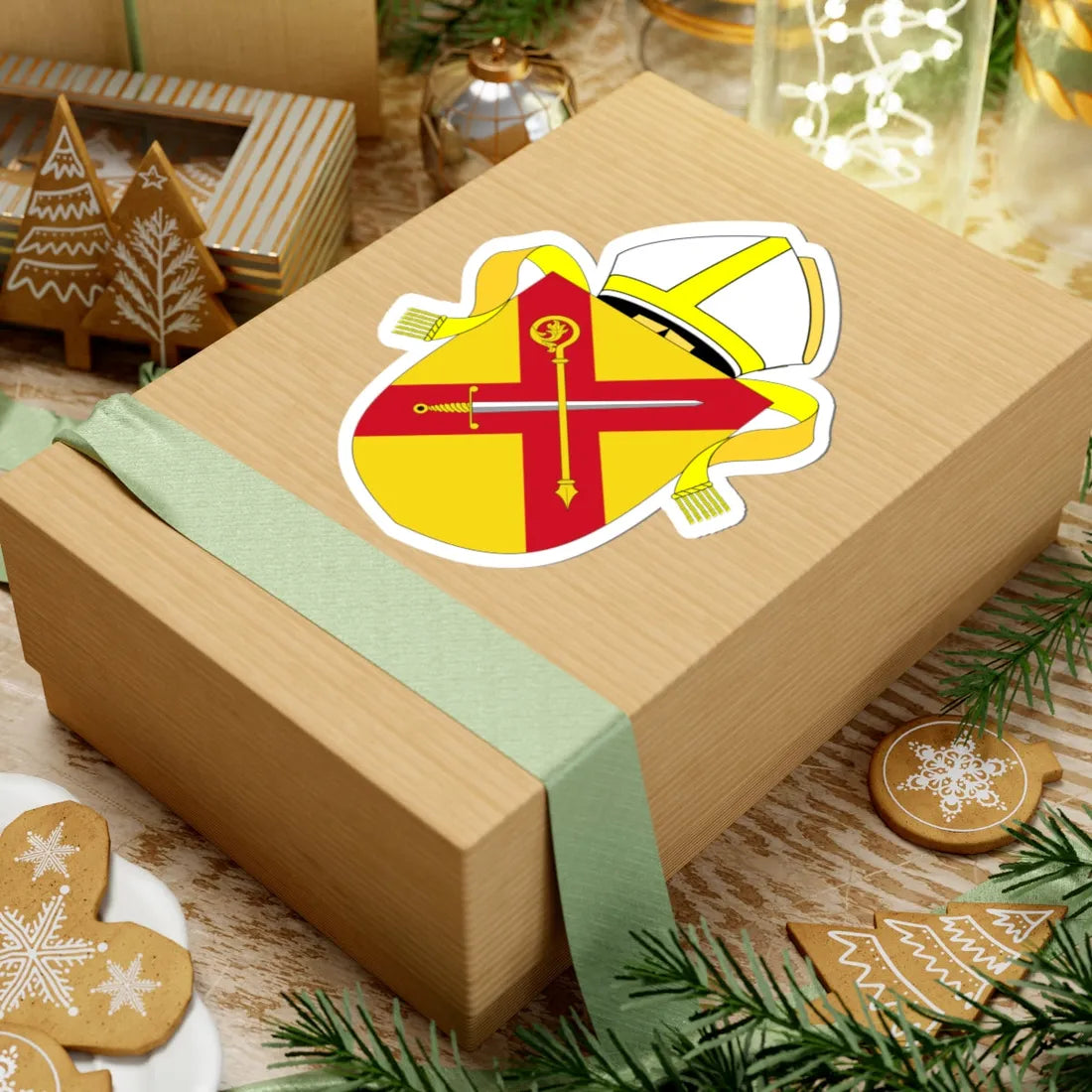 Diocese of Chelmsford arms (England) (Coat of Arms) STICKER Vinyl Kiss-Cut Decal - The Sticker Space