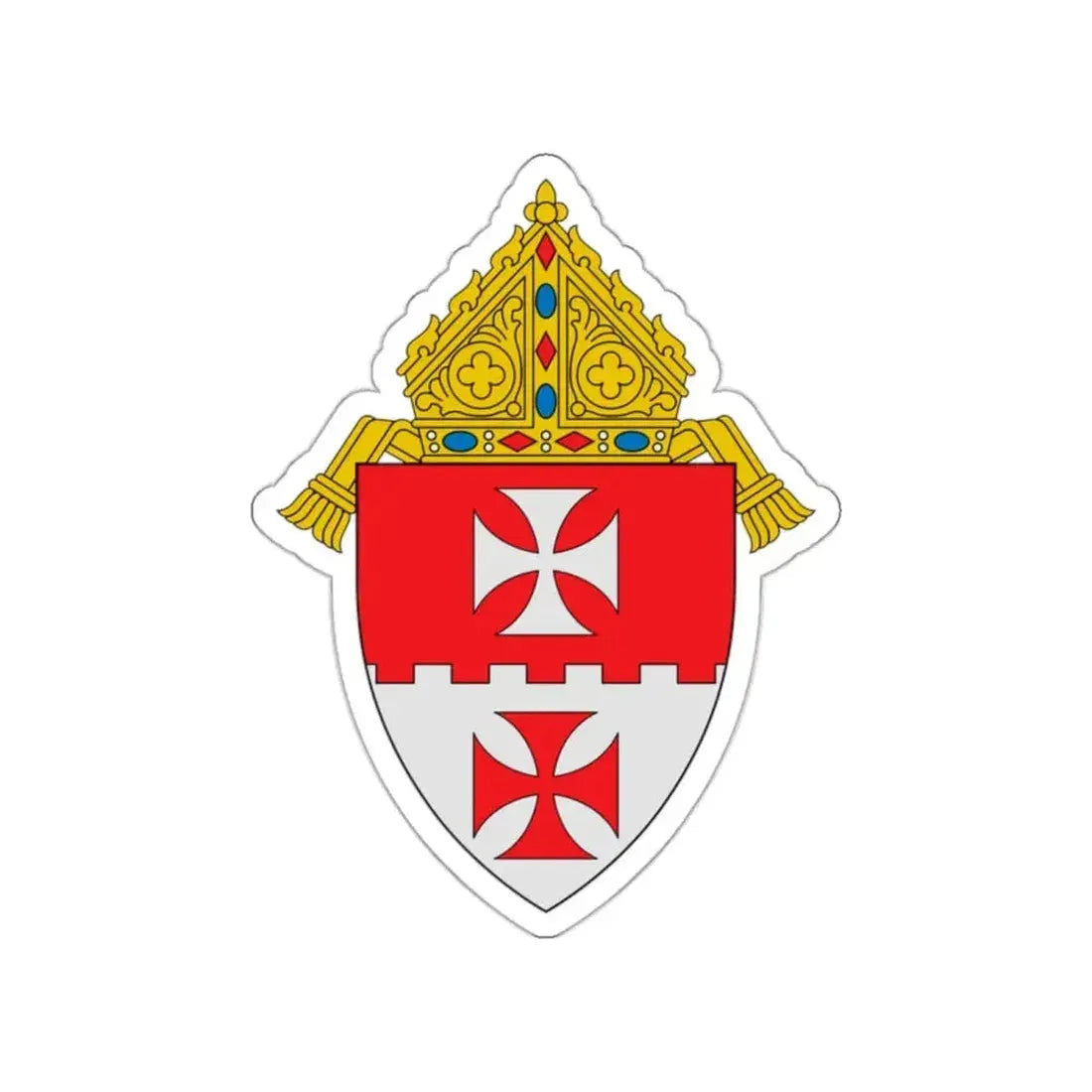 Diocese of Cheyenne - STICKER Vinyl Die-Cut Decal - The Sticker Space