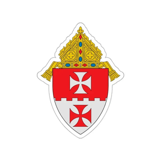Diocese of Cheyenne - STICKER Vinyl Die-Cut Decal White Die-Cut 2 Inch - The Sticker Space