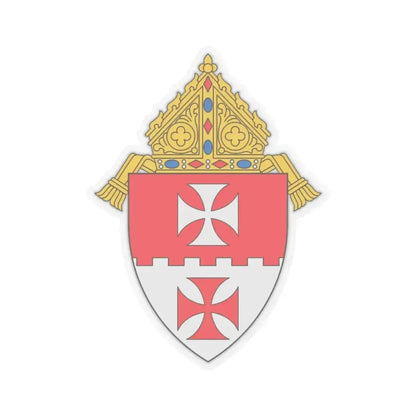 Diocese of Cheyenne - STICKER Vinyl Kiss-Cut Decal 2 Inch Transparent - The Sticker Space