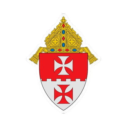 Diocese of Cheyenne - STICKER Vinyl Kiss-Cut Decal 2 Inch White - The Sticker Space