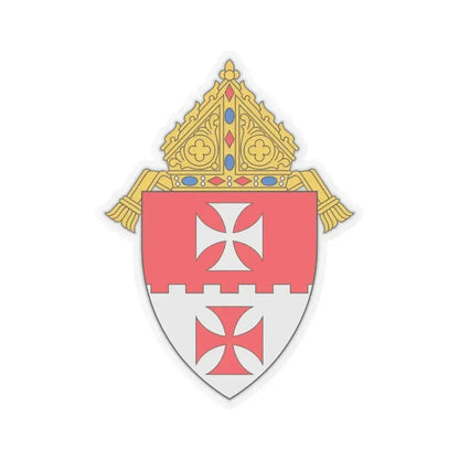 Diocese of Cheyenne - STICKER Vinyl Kiss-Cut Decal 4 Inch Transparent - The Sticker Space