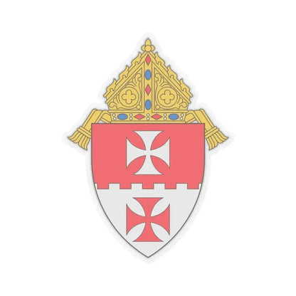 Diocese of Cheyenne - STICKER Vinyl Kiss-Cut Decal 6 Inch Transparent - The Sticker Space