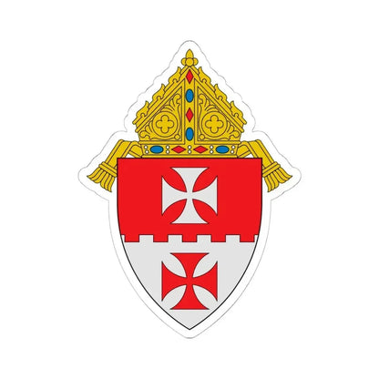 Diocese of Cheyenne - STICKER Vinyl Kiss-Cut Decal 6 Inch White - The Sticker Space