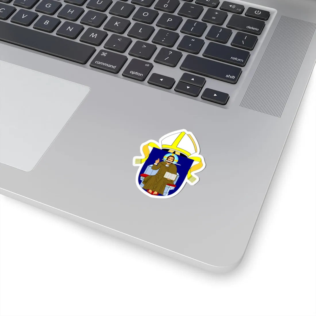 Diocese of Chichester arms (England) (Coat of Arms) STICKER Vinyl Kiss-Cut Decal - The Sticker Space