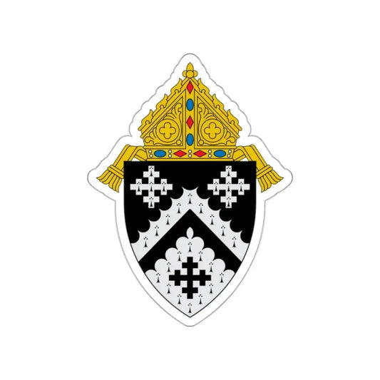 Diocese of Cleveland - STICKER Vinyl Die-Cut Decal White Die-Cut 2 Inch - The Sticker Space