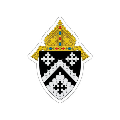 Diocese of Cleveland - STICKER Vinyl Die-Cut Decal White Die-Cut 3 Inch - The Sticker Space
