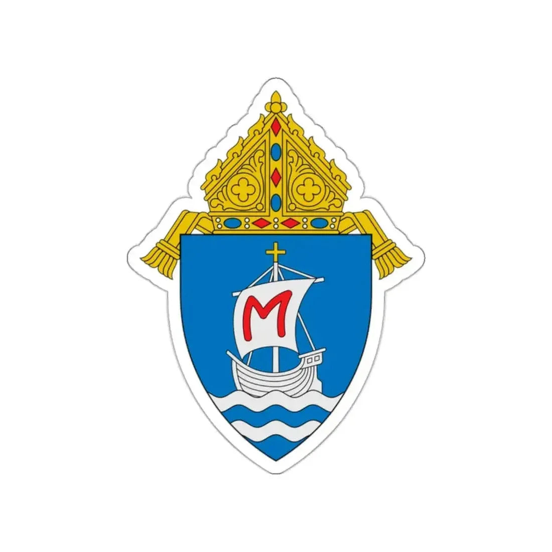 Diocese of Columbus - STICKER Vinyl Die-Cut Decal - The Sticker Space