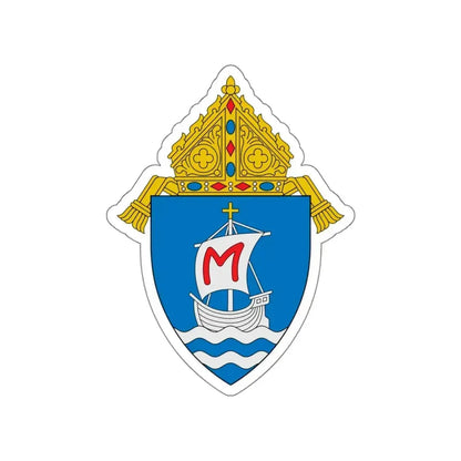 Diocese of Columbus - STICKER Vinyl Die-Cut Decal White Die-Cut 6 Inch - The Sticker Space