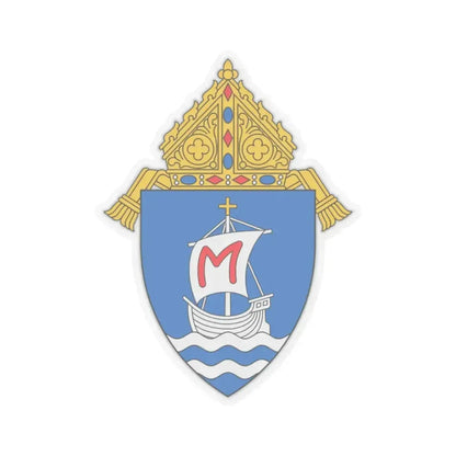 Diocese of Columbus - STICKER Vinyl Kiss-Cut Decal 2 Inch Transparent - The Sticker Space