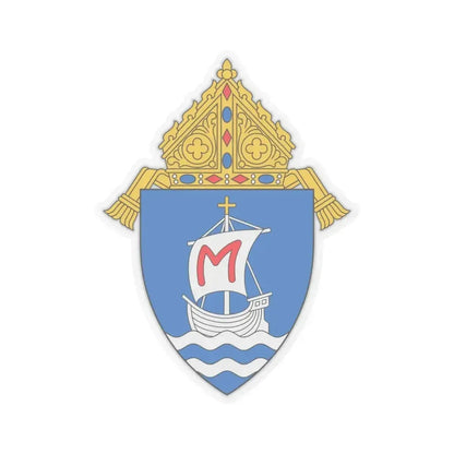 Diocese of Columbus - STICKER Vinyl Kiss-Cut Decal 4 Inch Transparent - The Sticker Space