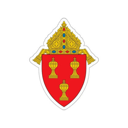 Diocese of Corpus Christi - STICKER Vinyl Die-Cut Decal White Die-Cut 2 Inch - The Sticker Space