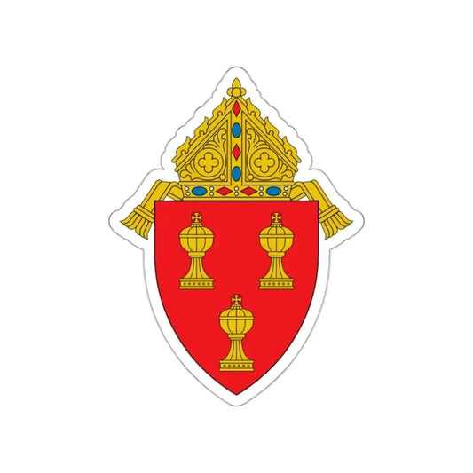 Diocese of Corpus Christi - STICKER Vinyl Die-Cut Decal White Die-Cut 2 Inch - The Sticker Space