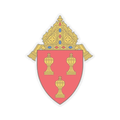 Diocese of Corpus Christi - STICKER Vinyl Kiss-Cut Decal 6 Inch Transparent - The Sticker Space