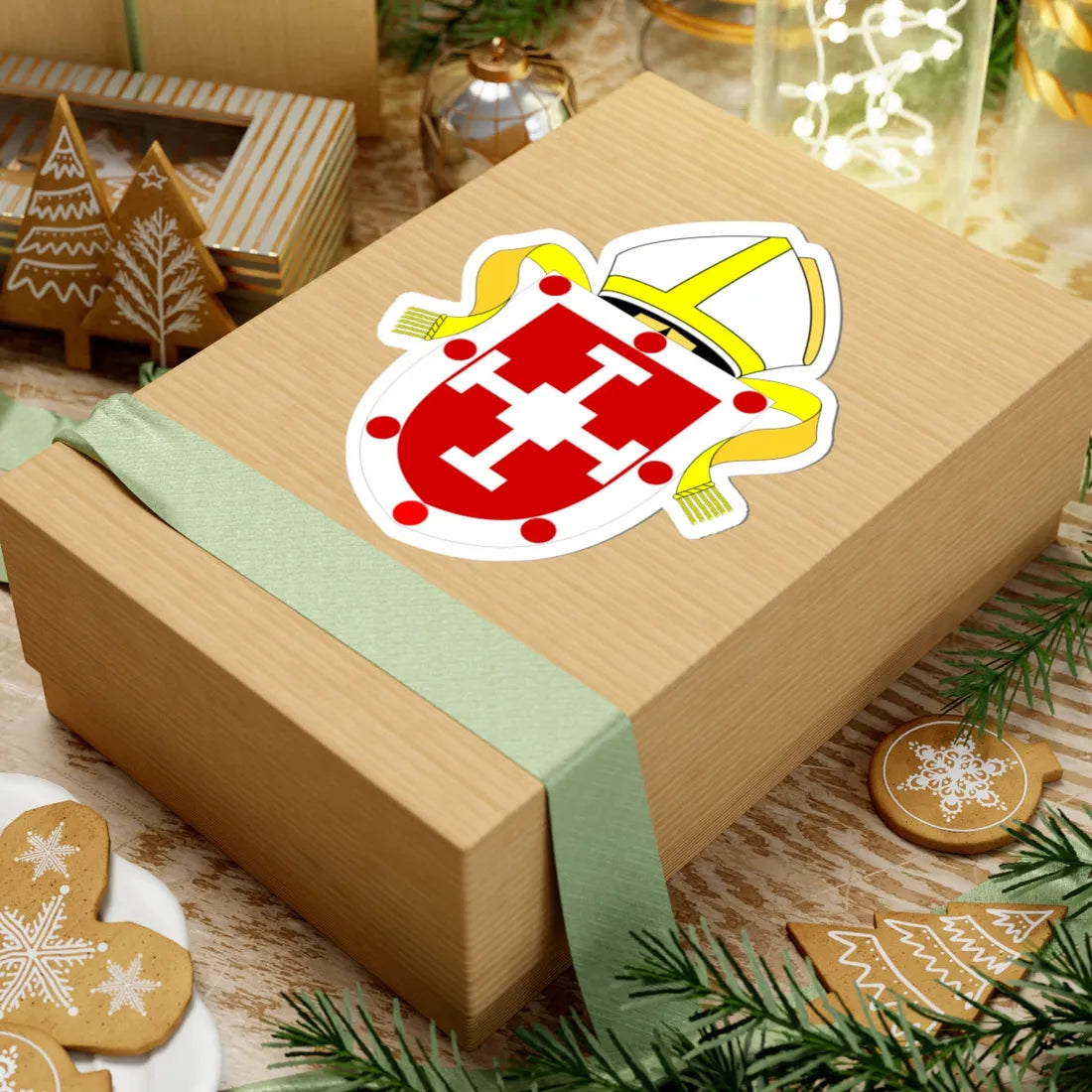 Diocese of Coventry arms (England) (Coat of Arms) STICKER Vinyl Kiss-Cut Decal - The Sticker Space