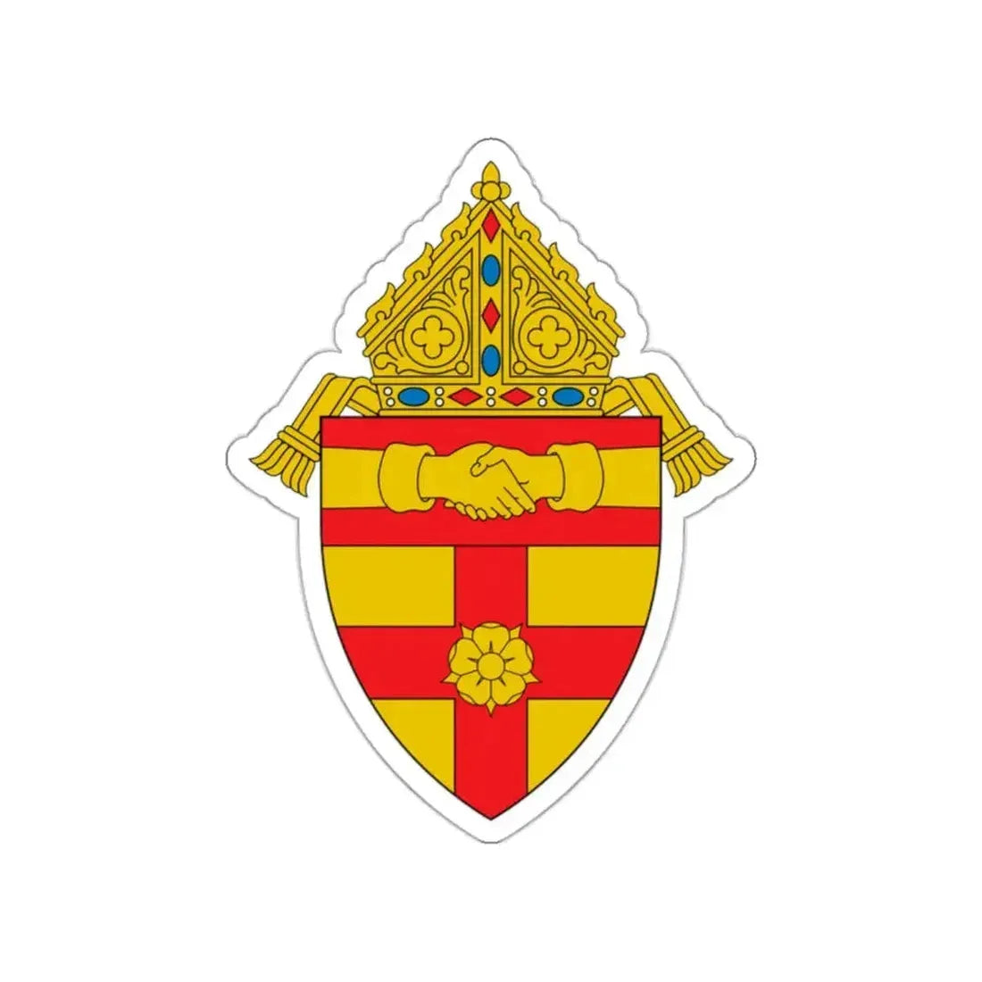 Diocese of Covington 1915-1960 - STICKER Vinyl Die-Cut Decal - The Sticker Space