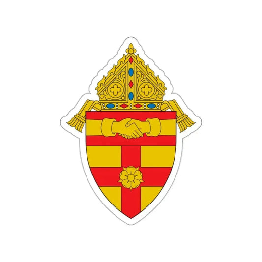 Diocese of Covington 1915-1960 - STICKER Vinyl Die-Cut Decal White Die-Cut 2 Inch - The Sticker Space