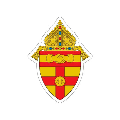 Diocese of Covington 1915-1960 - STICKER Vinyl Die-Cut Decal White Die-Cut 3 Inch - The Sticker Space