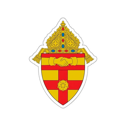 Diocese of Covington 1915-1960 - STICKER Vinyl Die-Cut Decal White Die-Cut 6 Inch - The Sticker Space