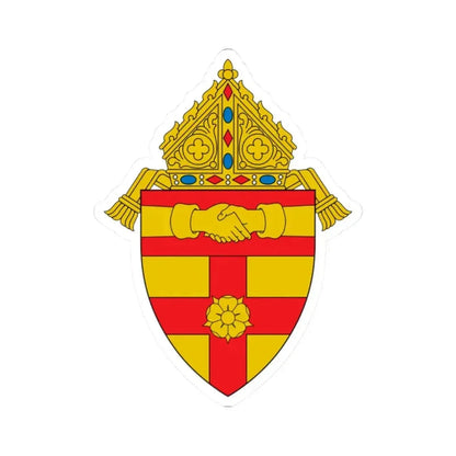 Diocese of Covington 1915-1960 - STICKER Vinyl Kiss-Cut Decal 2 Inch White - The Sticker Space