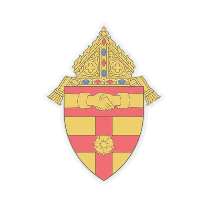 Diocese of Covington 1915-1960 - STICKER Vinyl Kiss-Cut Decal 3 Inch Transparent - The Sticker Space