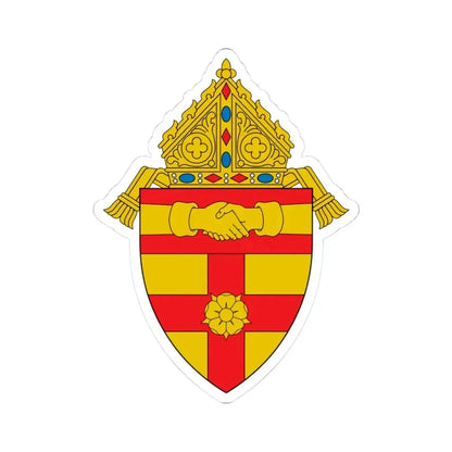 Diocese of Covington 1915-1960 - STICKER Vinyl Kiss-Cut Decal 3 Inch White - The Sticker Space