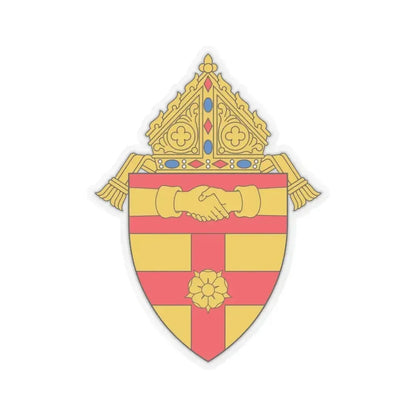Diocese of Covington 1915-1960 - STICKER Vinyl Kiss-Cut Decal 6 Inch Transparent - The Sticker Space