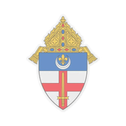 Diocese of Covington - STICKER Vinyl Kiss-Cut Decal 2 Inch Transparent - The Sticker Space