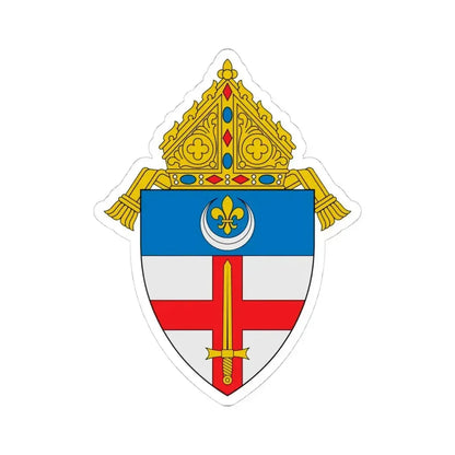 Diocese of Covington - STICKER Vinyl Kiss-Cut Decal 4 Inch White - The Sticker Space