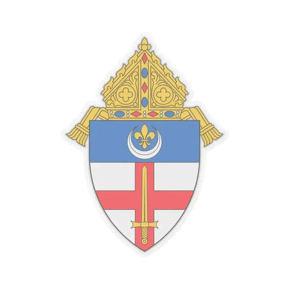 Diocese of Covington - STICKER Vinyl Kiss-Cut Decal 6 Inch Transparent - The Sticker Space