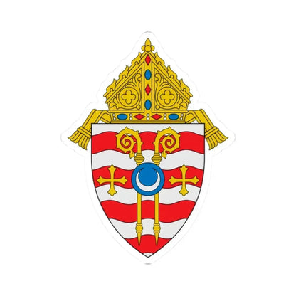 Diocese of Crookston - STICKER Vinyl Kiss-Cut Decal 2 Inch White - The Sticker Space