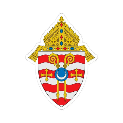 Diocese of Crookston - STICKER Vinyl Kiss-Cut Decal 4 Inch White - The Sticker Space